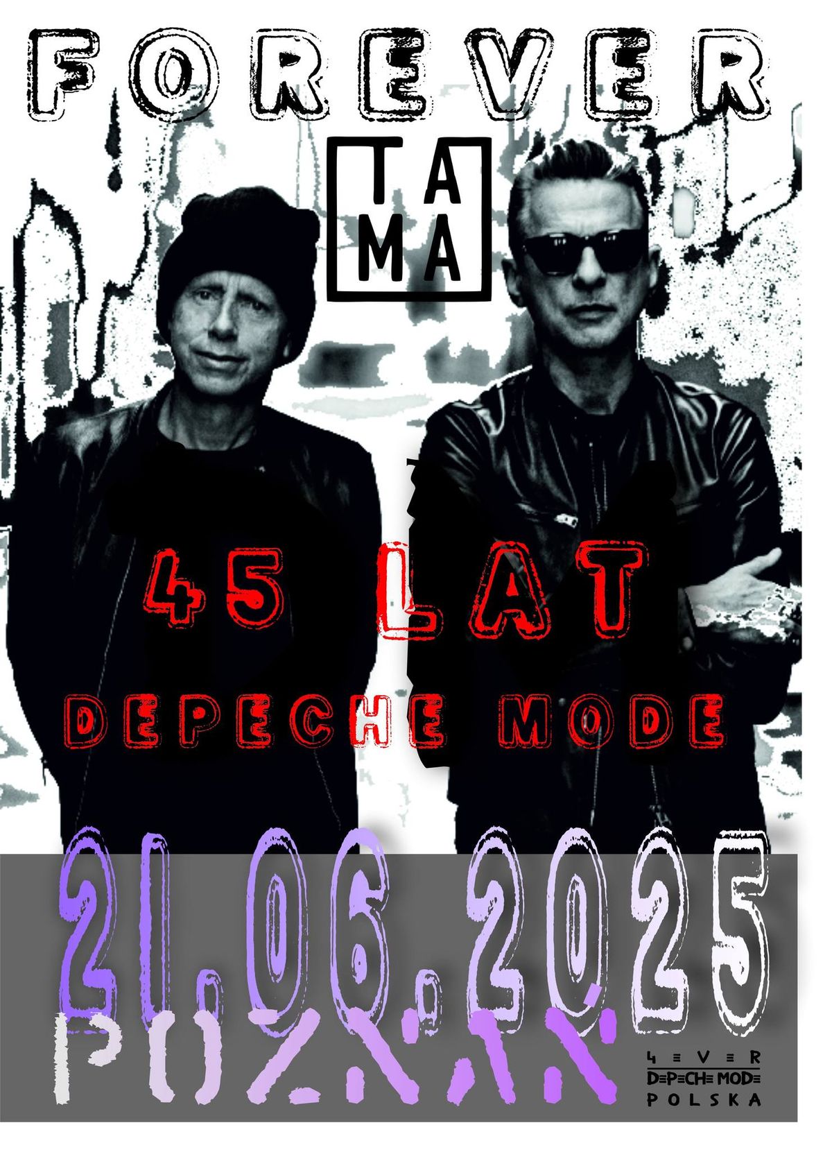 FOREVER NIGHT IN TAMA - 45 LAT DEPECHE MODE 