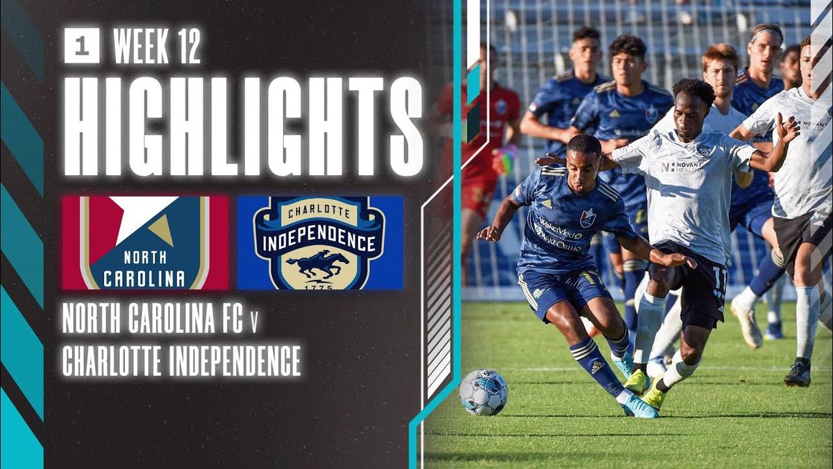 North Carolina FC vs. Charlotte Independence