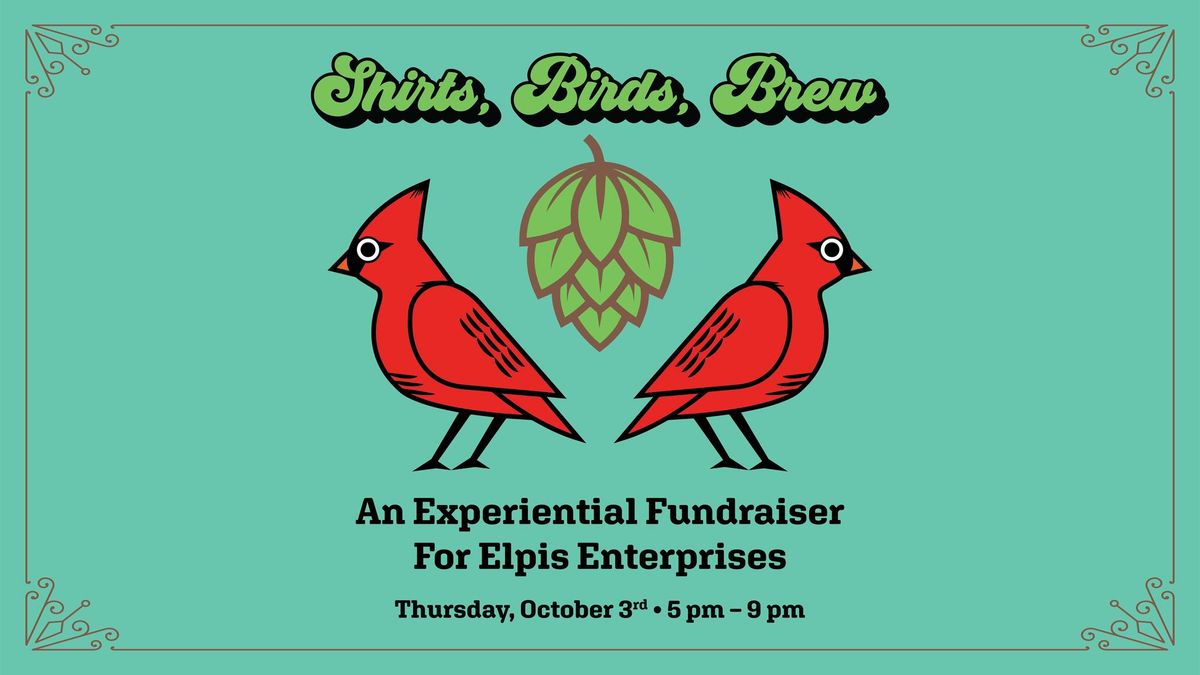 Shirts, Birds, and Brew: Working to End Youth Homelesness Fundraiser