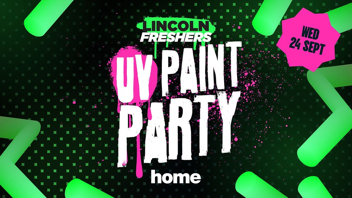 \ud83c\udfa8 THE ANNUAL FRESHERS UV PAINT PARTY \ud83c\udfa8