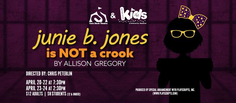 Corn Stock for Kids: JUNIE B. JONES IS NOT A CROOK