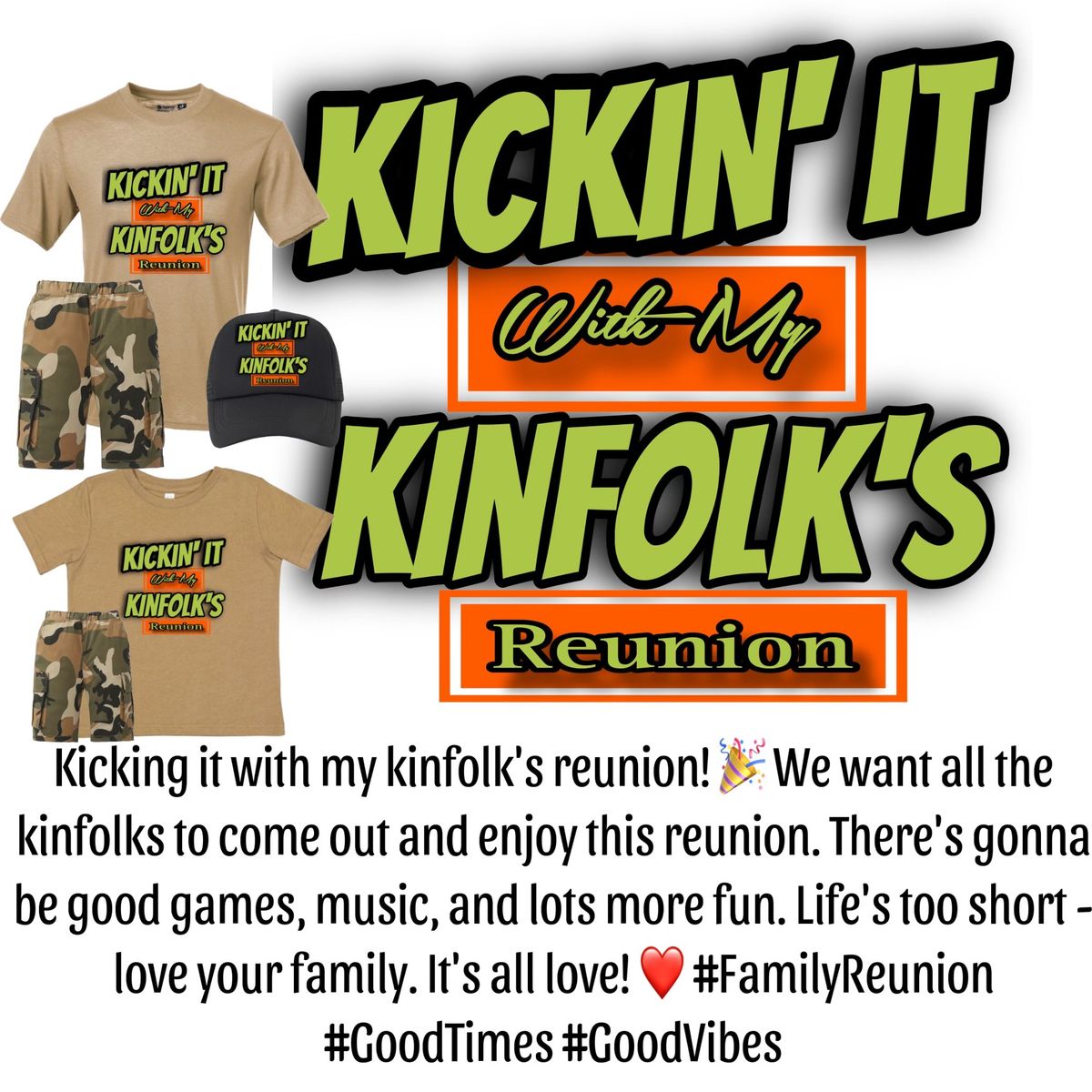 Kickin\u2019It With My Kinfolk\u2019s Reunion 