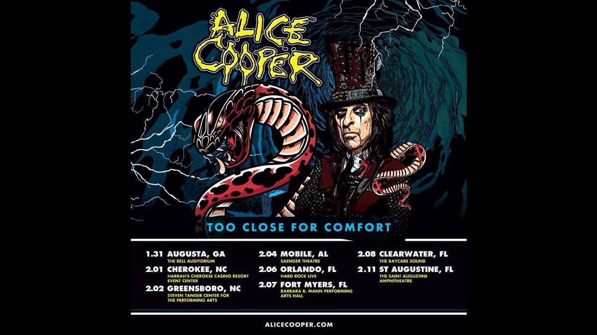 Alice Cooper at Bell Auditorium