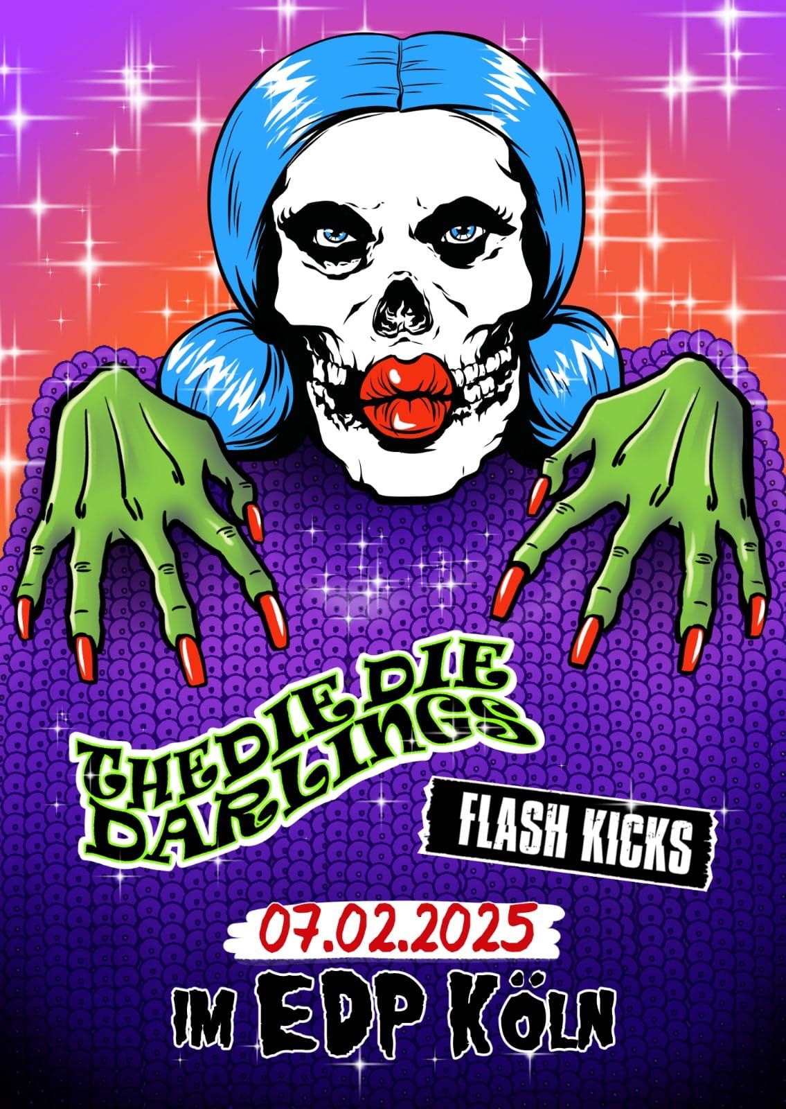 The Die Die Darlings (Release Party) \/Flash Kicks im EDP 