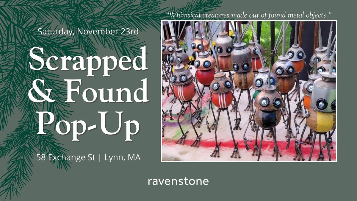 Pop-Up with Scrapped and Found | Sip & Shop!