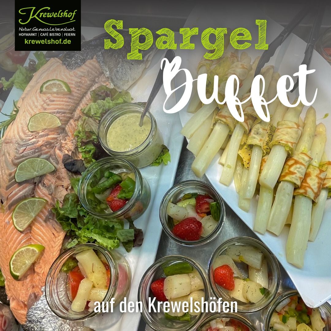 Spargel-Dinner-Buffet auf den Krewelsh\u00f6fen