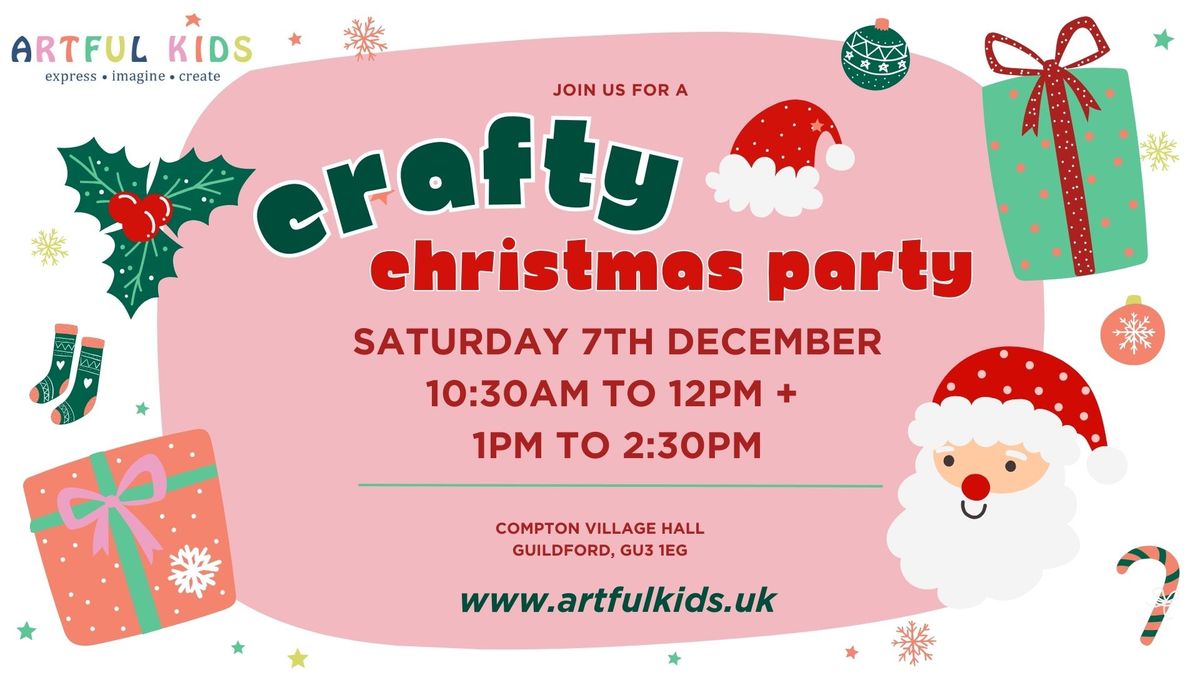 Artful Kids Christmas Craft Party