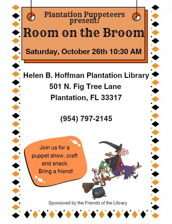 Puppet Show: Room on the Broom