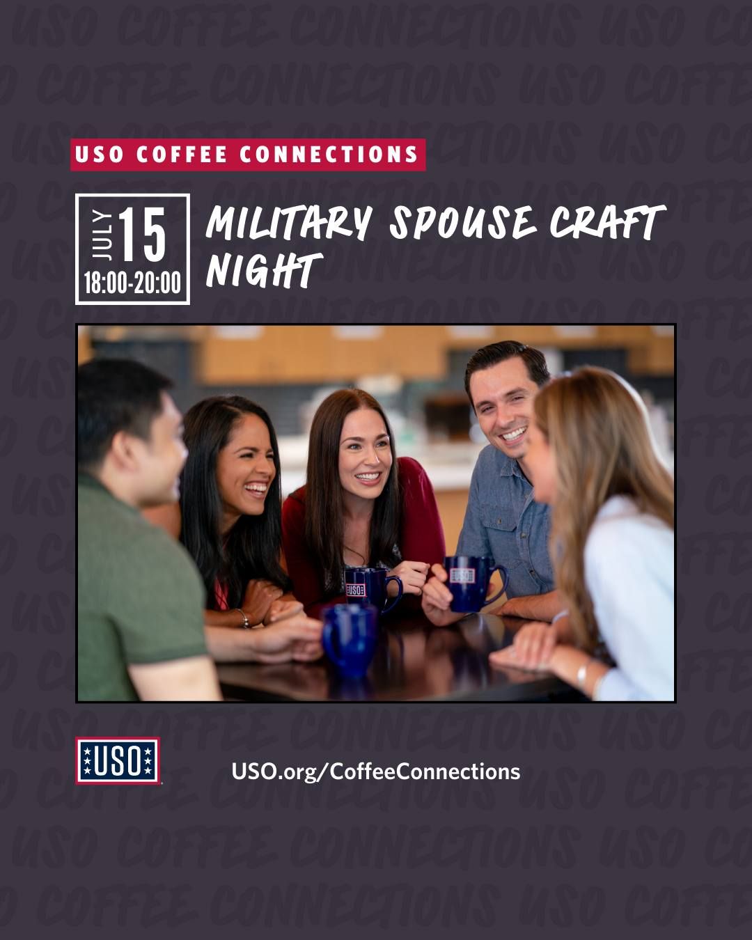 Coffee Connections Military Spouse Craft Night