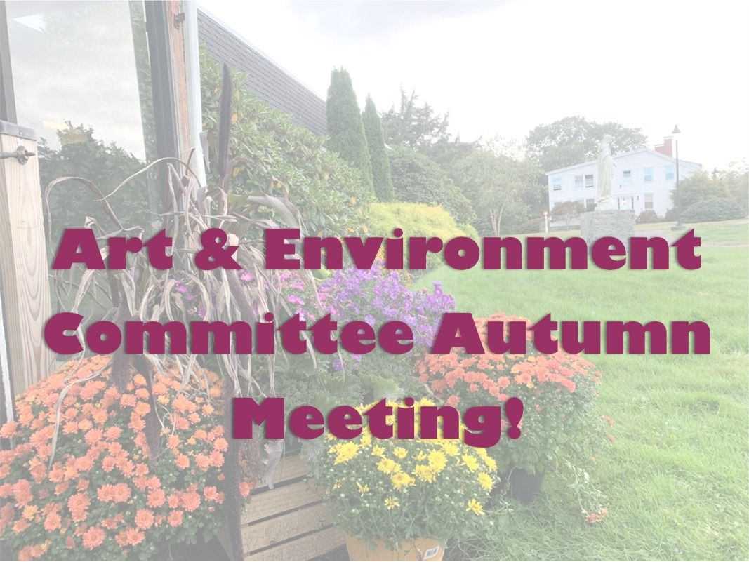  Art and Environment Committee Autumn Meeting