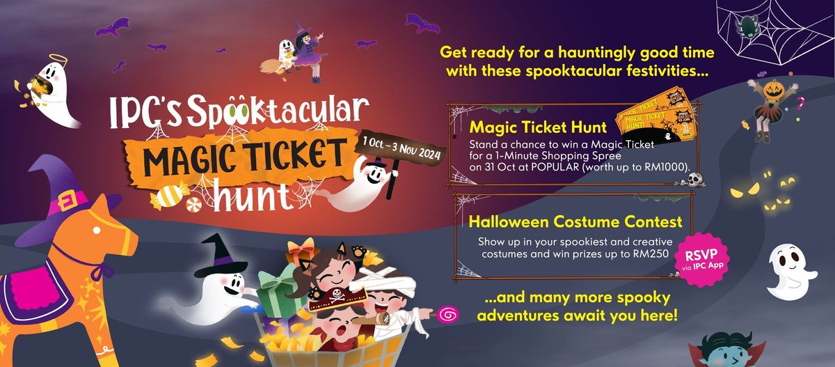 IPC Spooktacular Magic Ticket Hunt