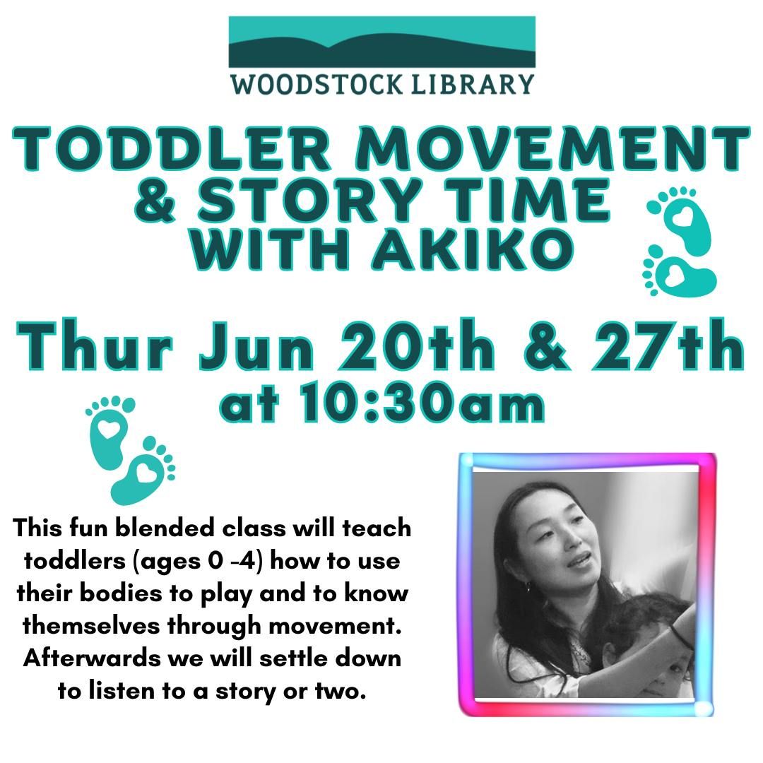 Toddler Movement and Story Time with Akiko