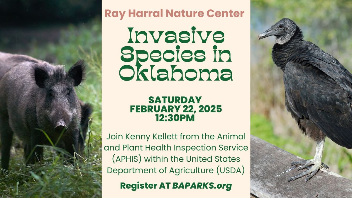 Speaker Series: Invasive Species in Oklahoma