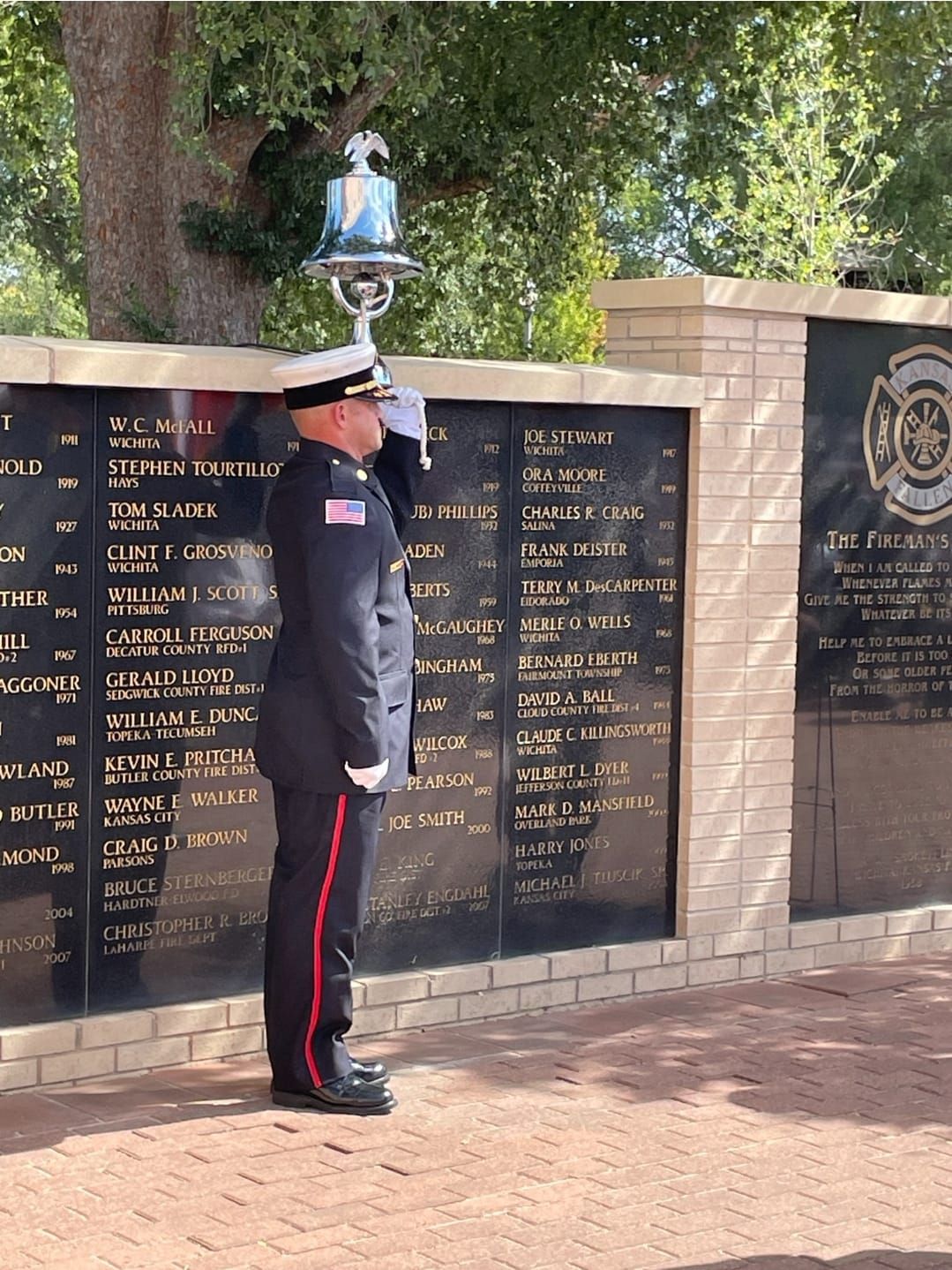 Kansas Fallen Firefighter Memorial 