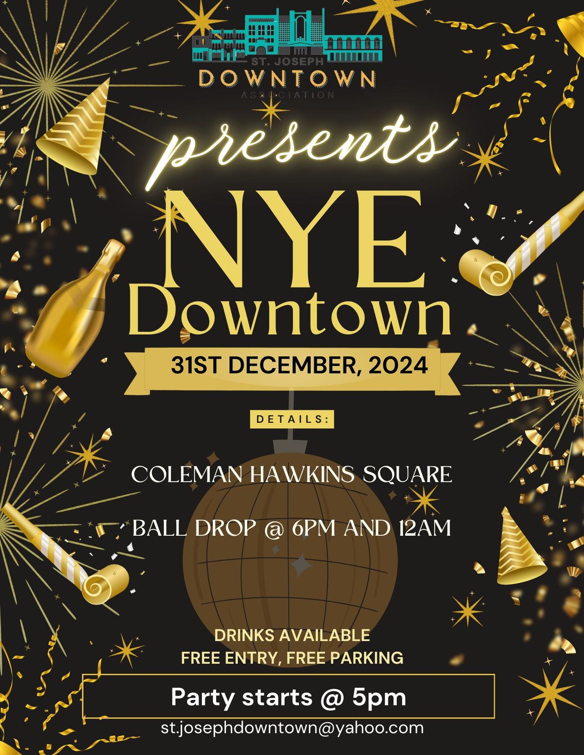 Countdown St. Joe: New Year's Eve Bash