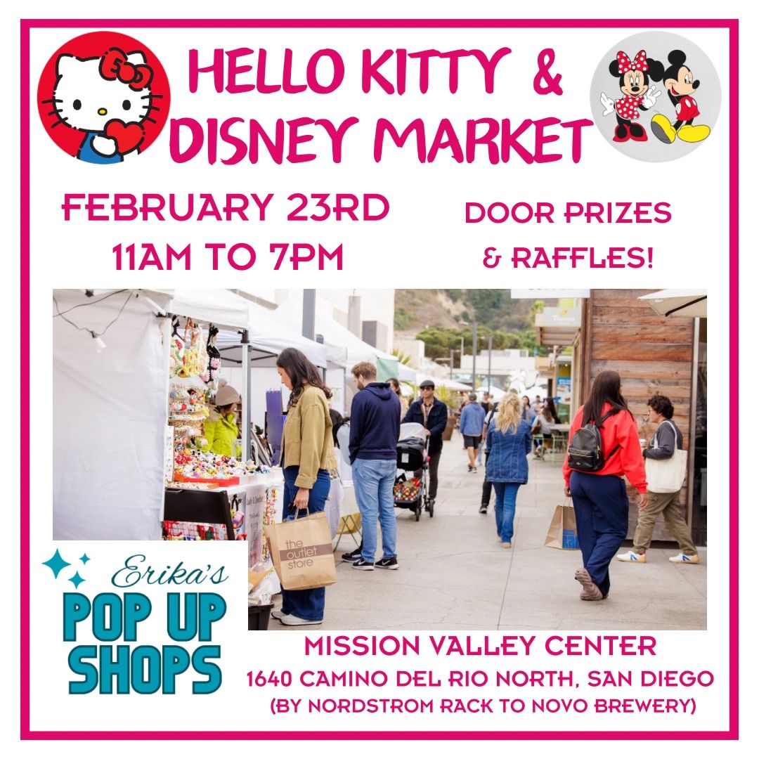 Hello Kitty & Disney Market