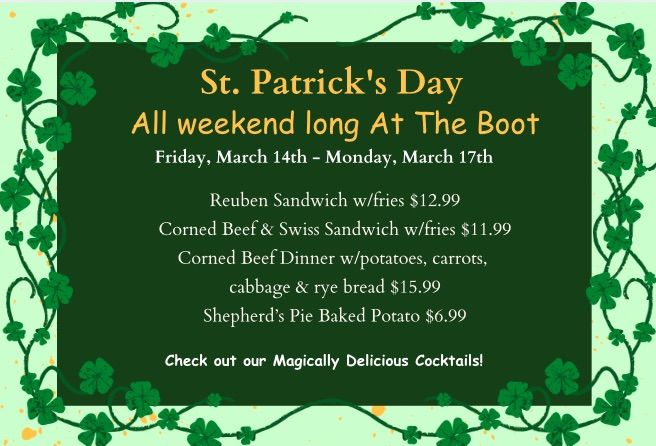 St.Paddy\u2019s Day Party