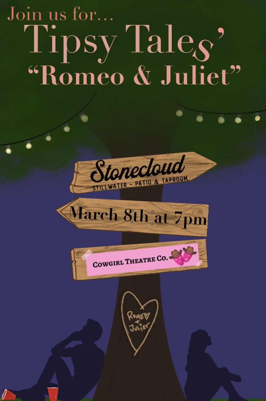 Tipsy Tales' "Romeo & Juliet" - A Cowgirl Theater Co. Production