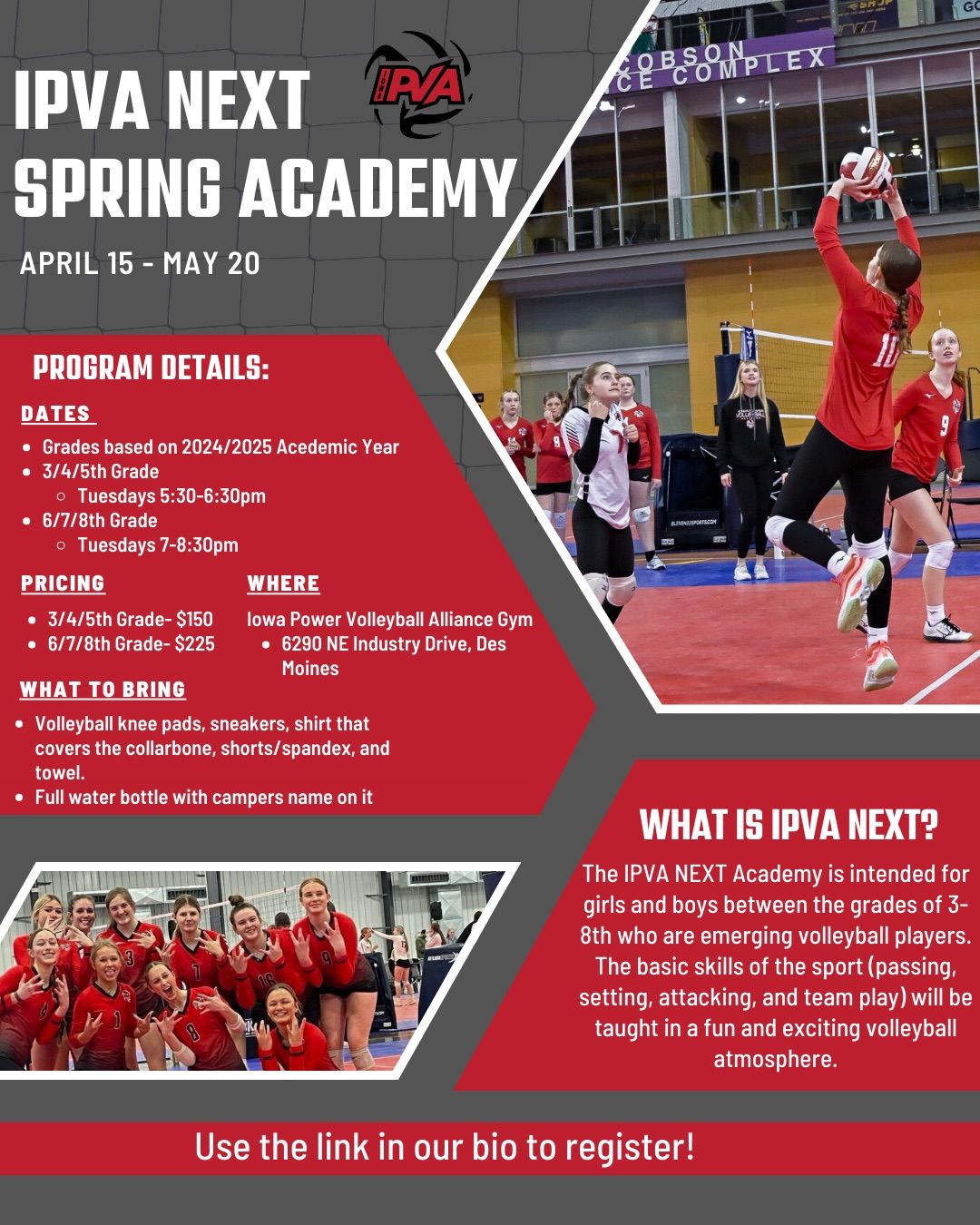 IPVA NEXT Spring Academy