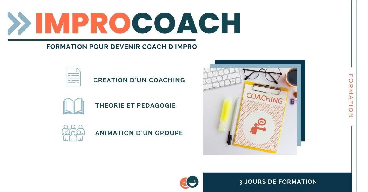 ImproCoach 2025 : formation pour coachs d'impro