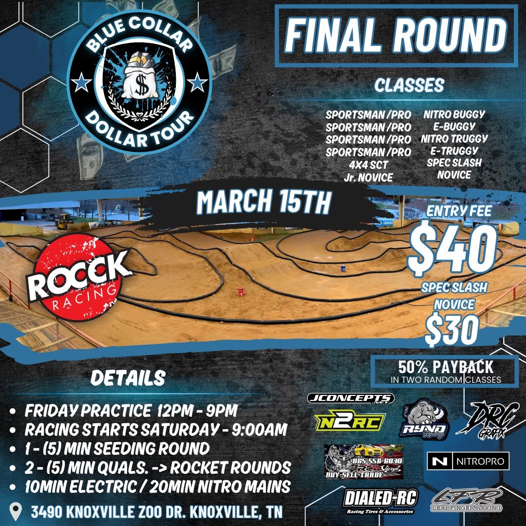 Blue Collar Dollar Tour Round 5 (Final) @ROCCK Racing 3\/15\/2025 