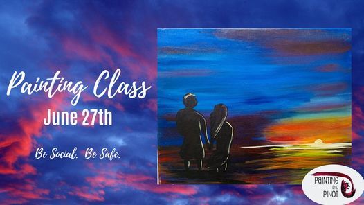 BYOB Painting Class - Couple at Sunset