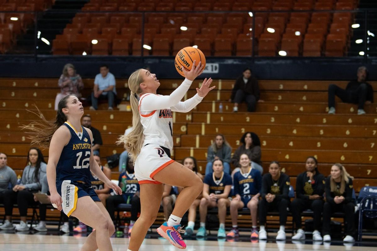 Pepperdine Waves at UC Irvine Anteaters Womens Basketball