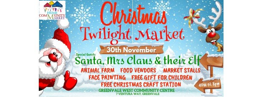 Christmas Twilight Market