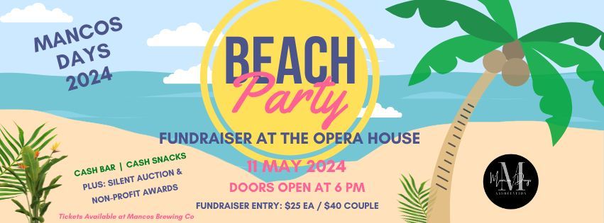 Beach Party - Mancos Days Fundraiser