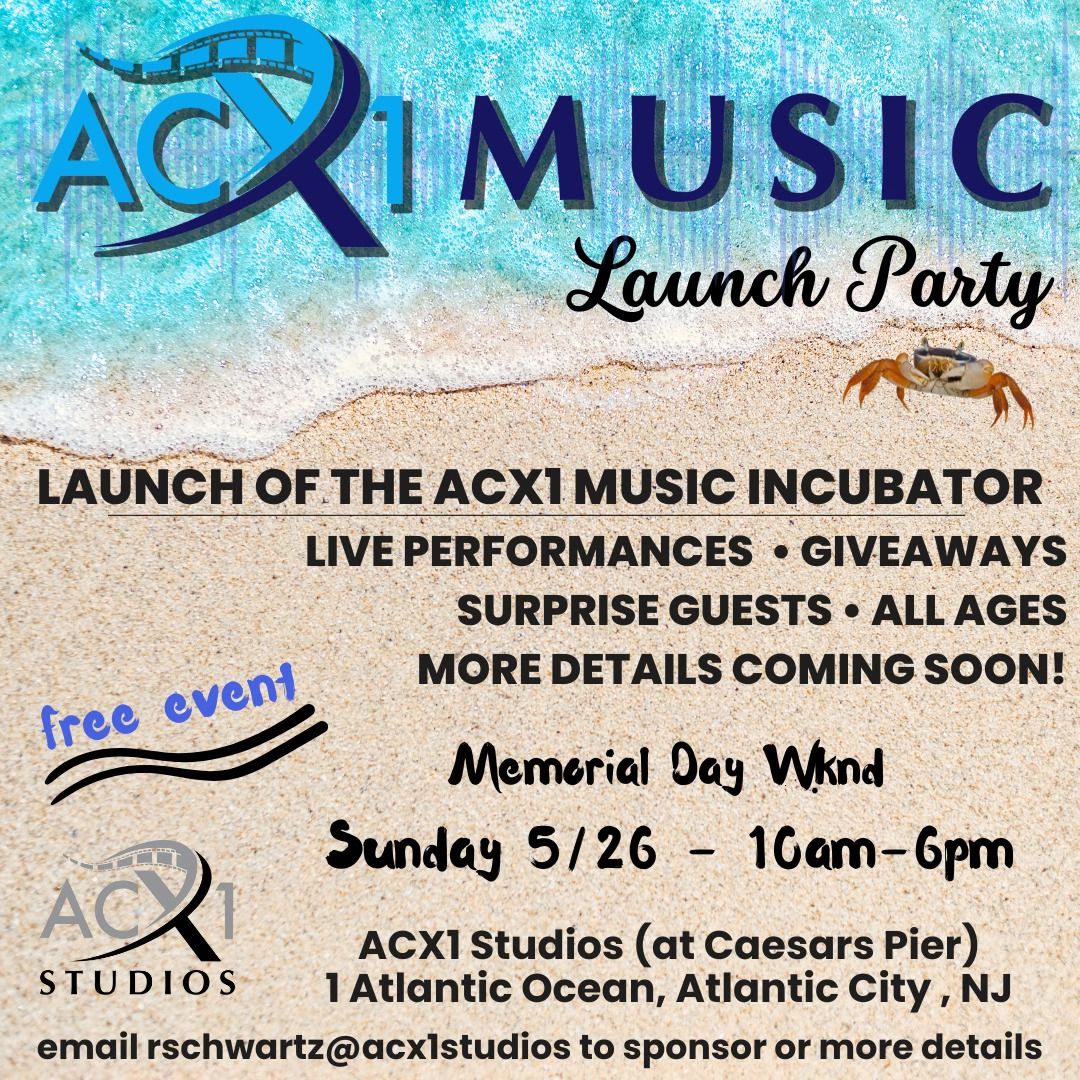 ACX1 Music Launch Event - Atlantic City, NJ
