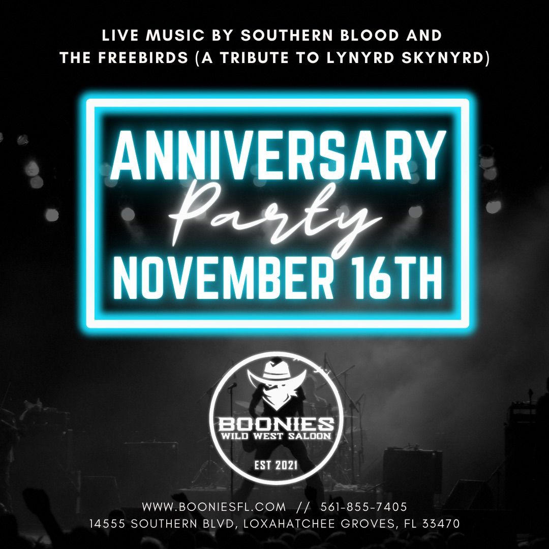 Boonies' Anniversary Party