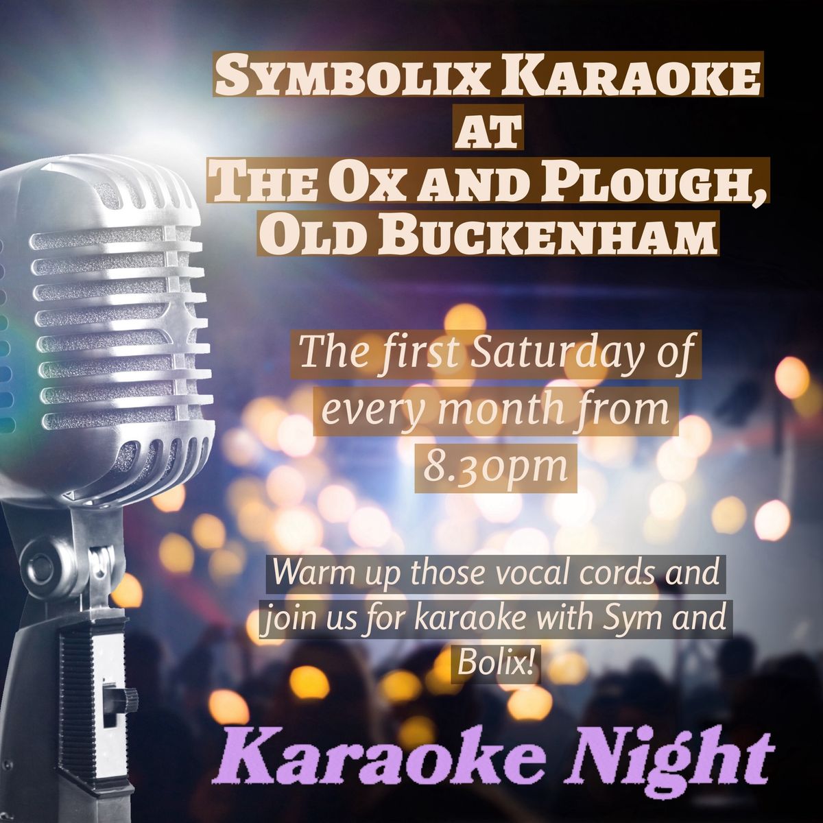 Symbolix Karaoke \ud83c\udfa4 