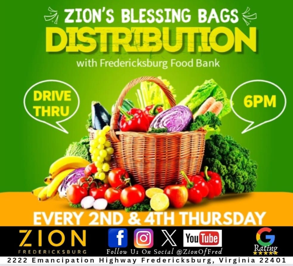 Zion's Blessing Bags Distribution