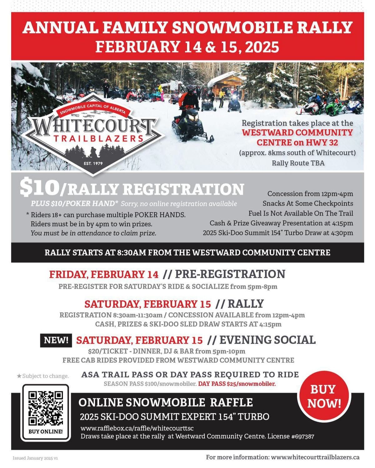 2025 Annual Family Snowmobile Rally