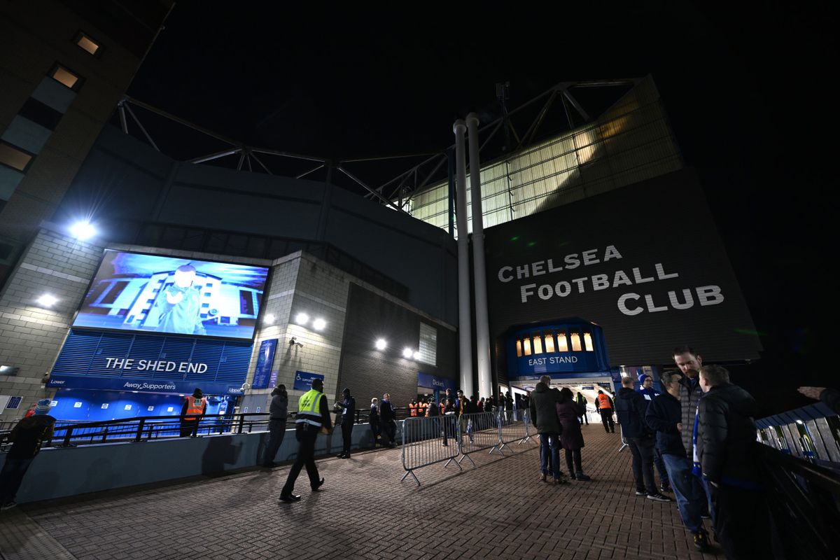 Chelsea FC vs Fulham FC at Stamford Bridge