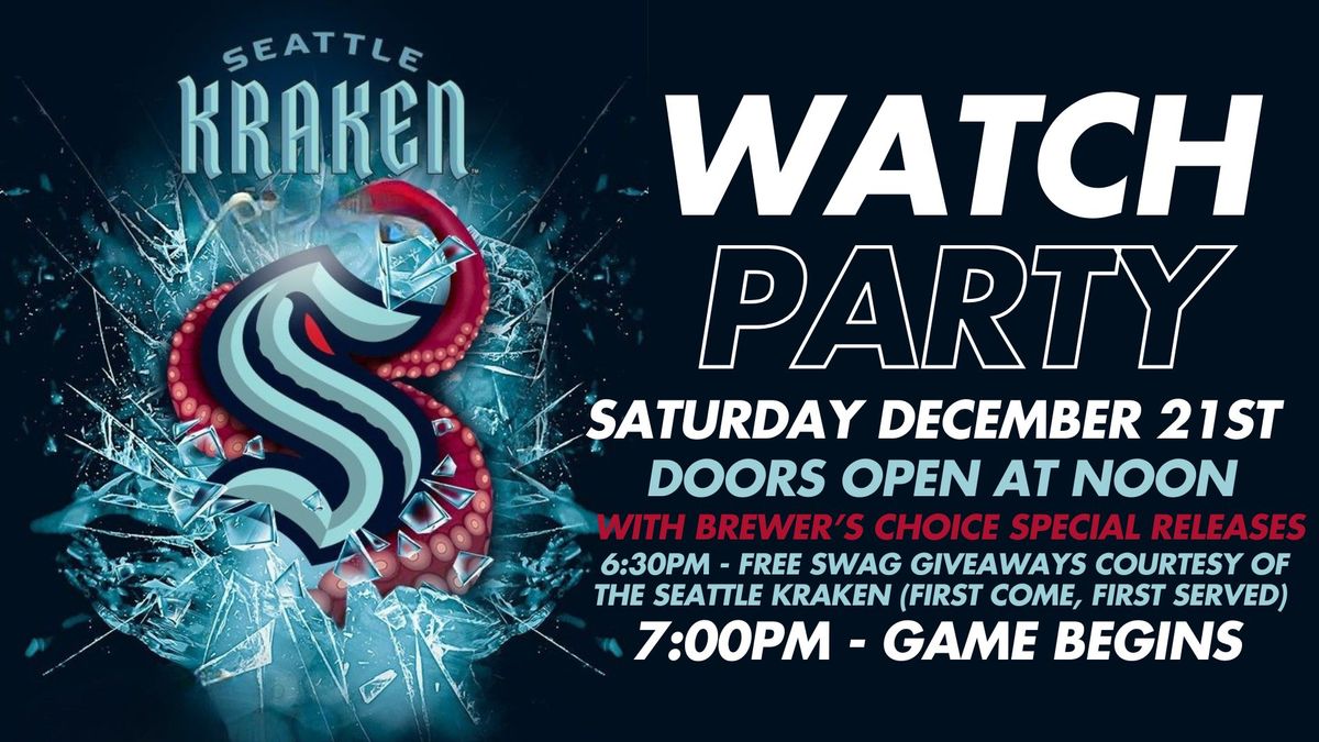 Kraken Watch Party at Lucky Envelope Brewing