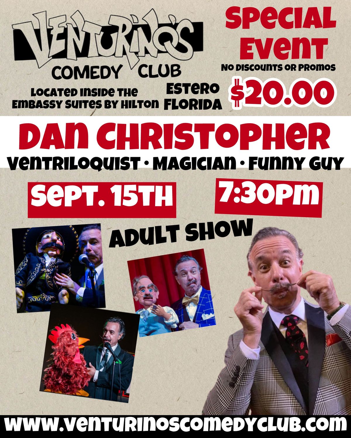 Dan Christopher (Adult Show) Special Event