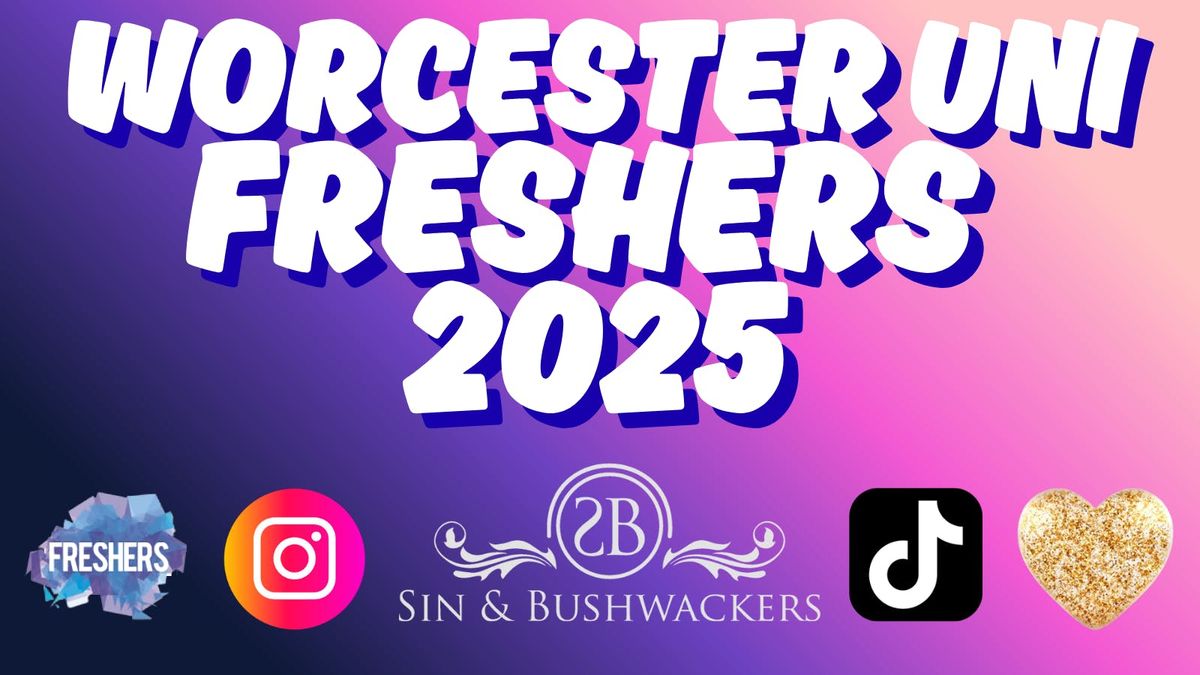 Worcester Uni Freshers Week 2025