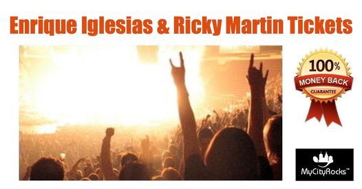 Enrique Iglesias & Ricky Martin Tickets Boston MA TD Garden
