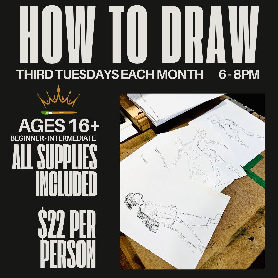 How to Draw - Fine Art Class with Nicole Osborne