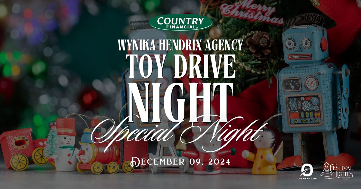 Wynika Hendrix Agency: Toy Drive Night