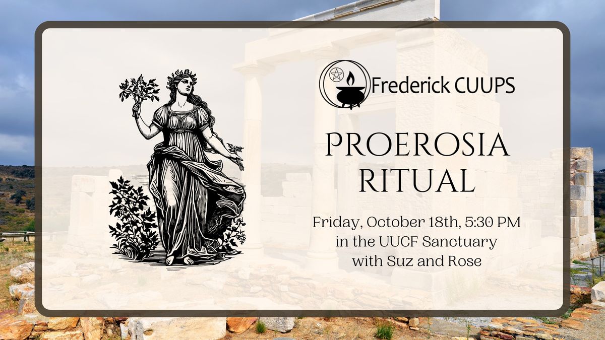 Proerosia Ritual (Hellenic Ceremony)