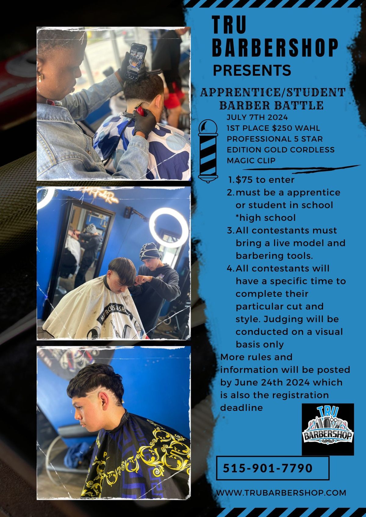 Apprentice\/Student Summer Barber Battle