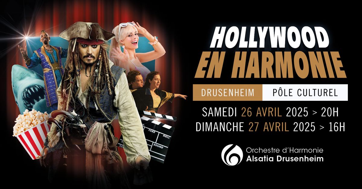 Hollywood en Harmonie - Concert de Printemps 2025