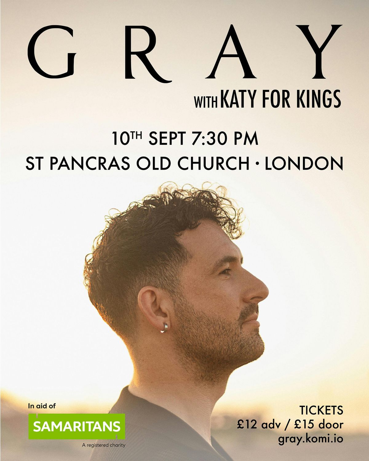 A Million Roses: GRAY Live at St. Pancras Old Church