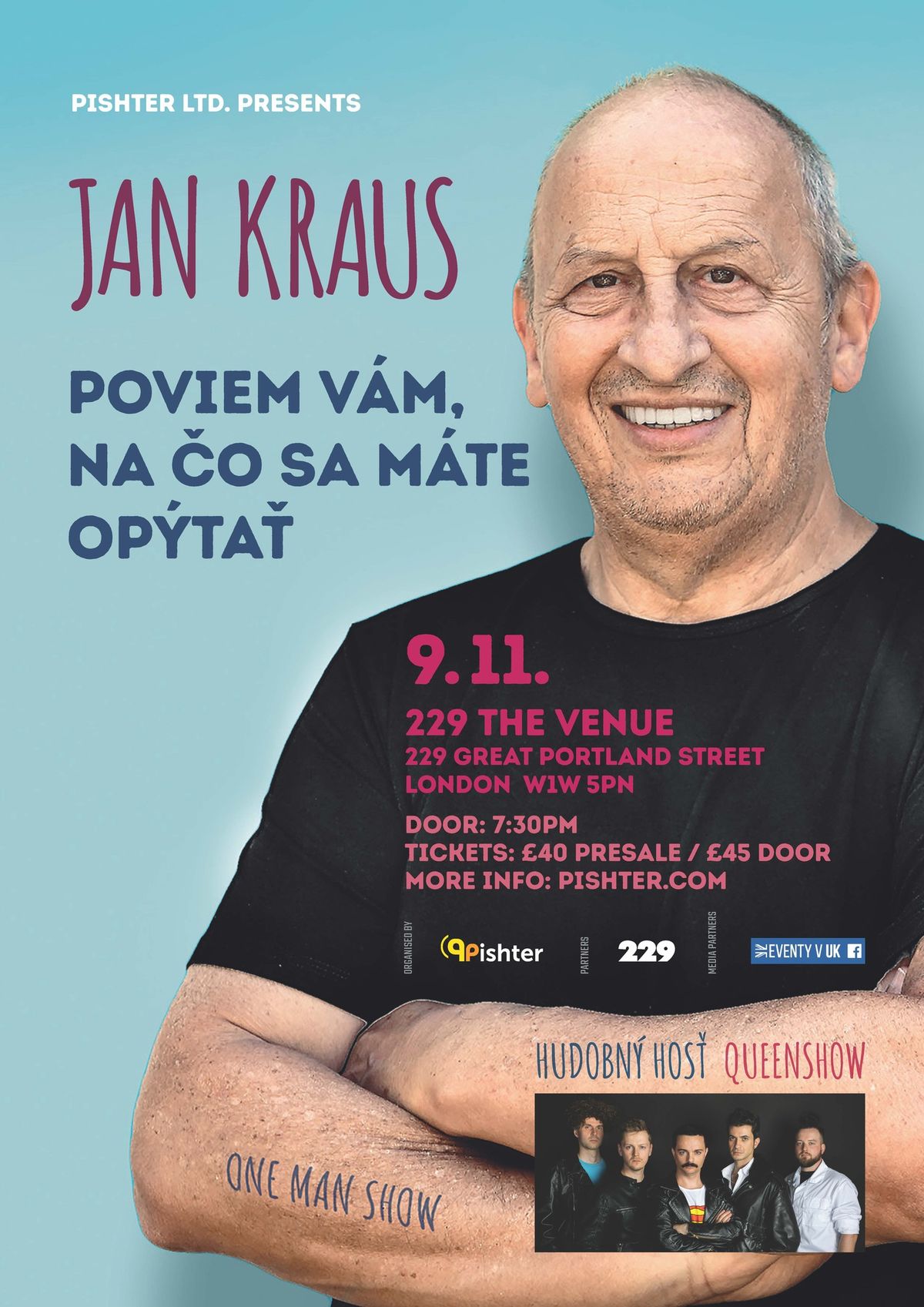 JAN KRAUS \u2013 Poviem v\u00e1m, na \u010do sa m\u00e1te op\u00fdta\u0165