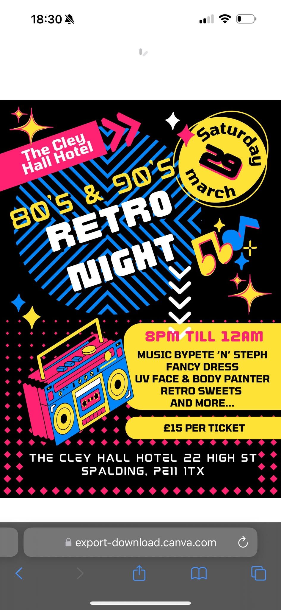 80s and 90s Night 2025