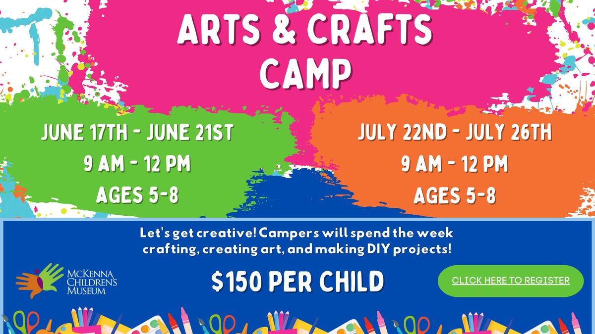 Arts & Crafts Camp