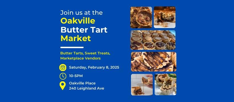 Oakville 2025 Butter Tart Market