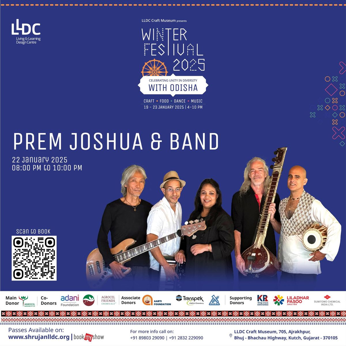 Prem Joshua & Band | Jan 22 Bhuj | LLDC Winter Festival